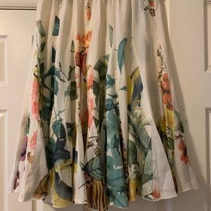 Roberto Cavalli silk skirt xs